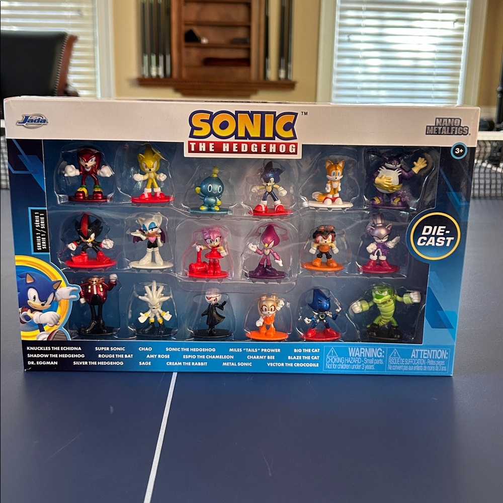 Sonic the Hedgehog Die-Cast Figure Collection